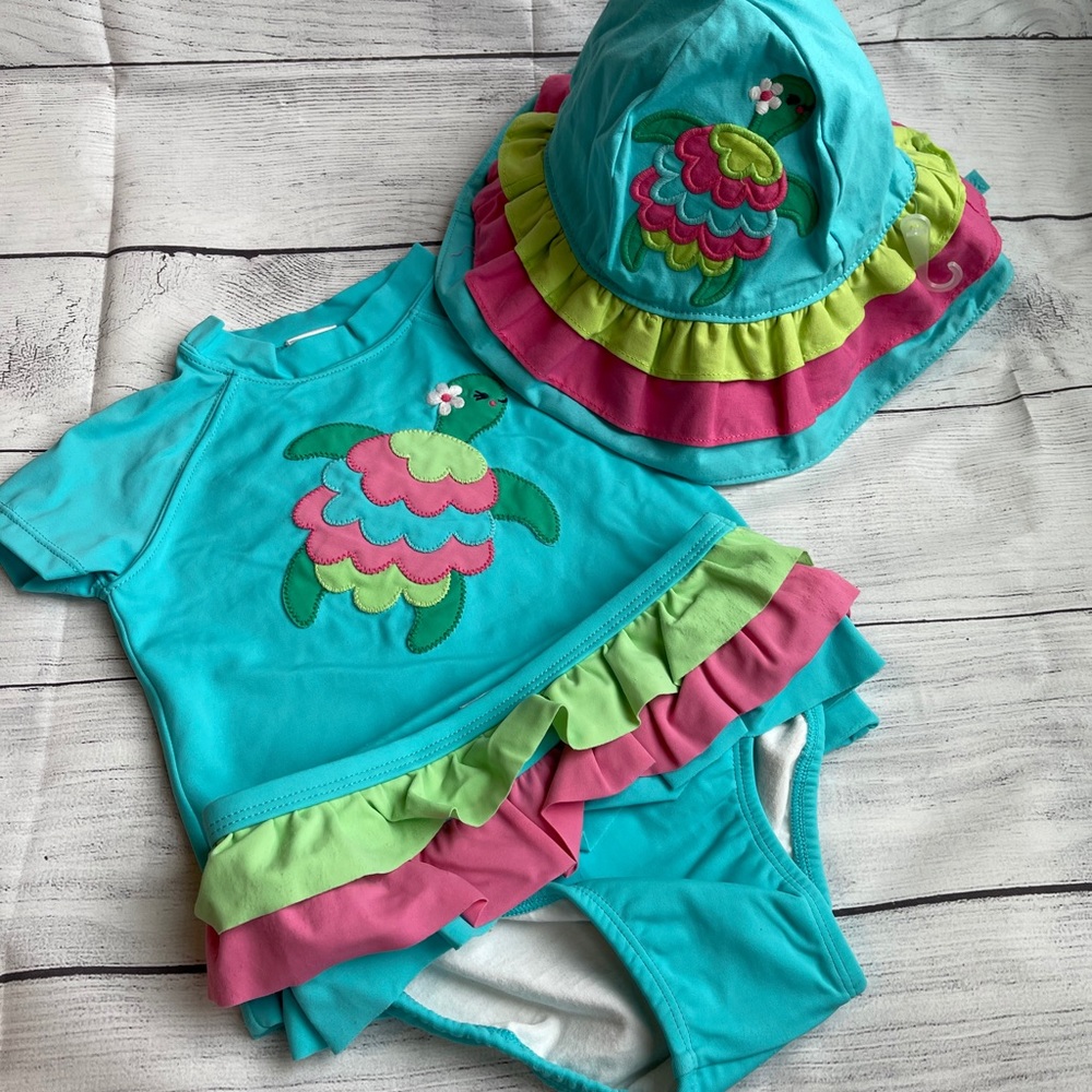 Gymboree Rashguard Swim Set